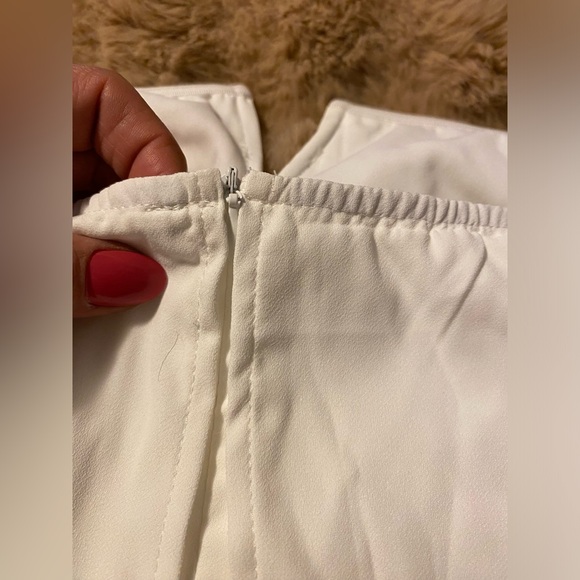 BNWT Cider white strapless jumpsuit - Picture 3 of 10